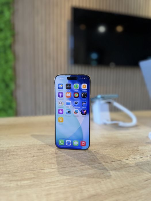 **ATS GSM** iPhone 16 Pro 128Gb Desert/Baterie92%/Grad A/Garantie 1 an