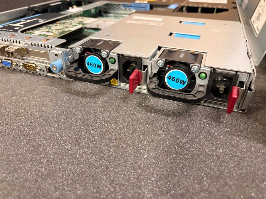 HP ProLiant DL360 G7 – 2x X5650, 12GB RAM, 4x 1GbE, Smart Array P410i, 8Gb FC HBA, 2x 460W сървър