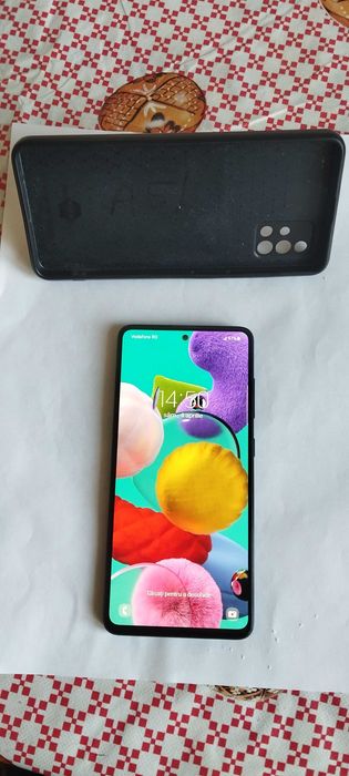 samsung A51 + carcasa 350 LEI