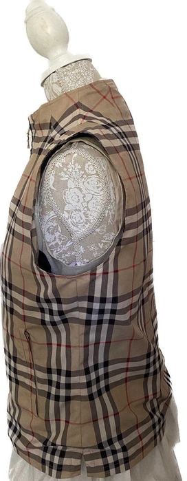 Burberry Golf Nova Check Superba Vesta Fashion Marime M Original