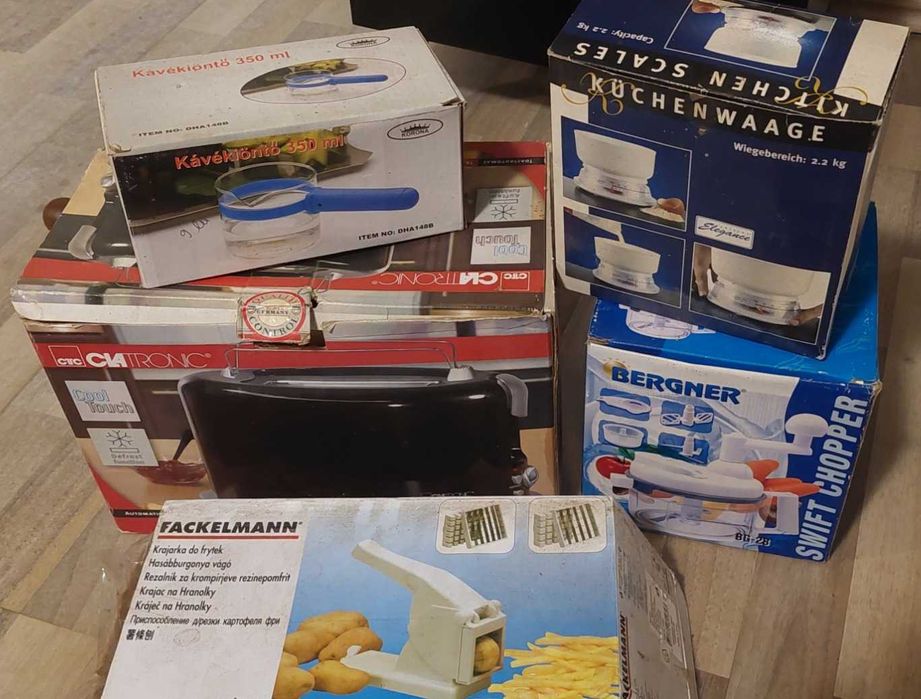 Prajitor de paine, tocator manual, taietor cartofi pai