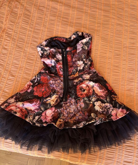 Официална рокля с цветя Junona размер S