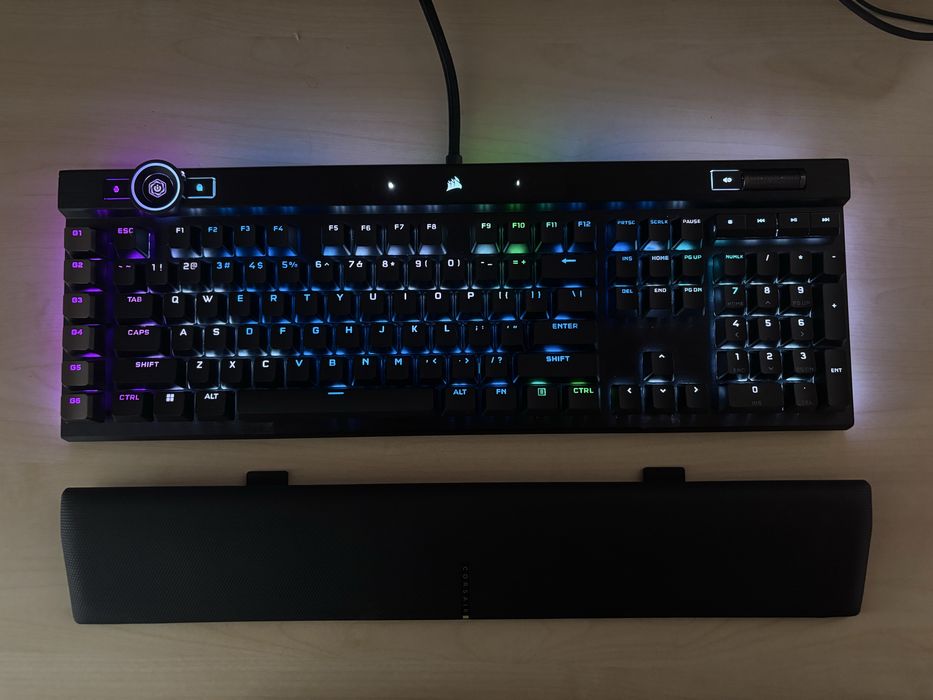 corsair k100 mechanical keyboard