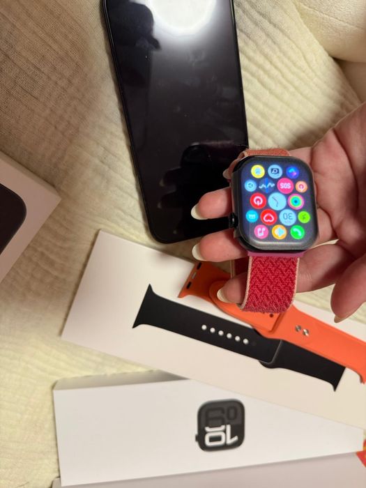 IPhone 16 128 + Apple watch 10 + MagSafe baterry