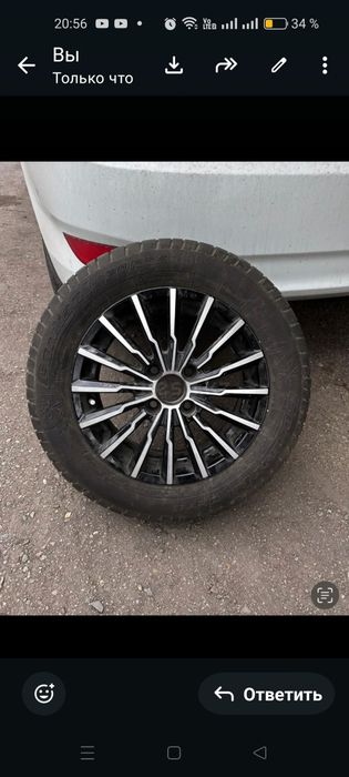 Продам летние шины с дисками