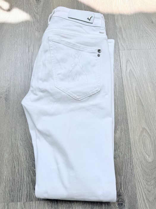 Patrizia pepe slim fit бели дънки