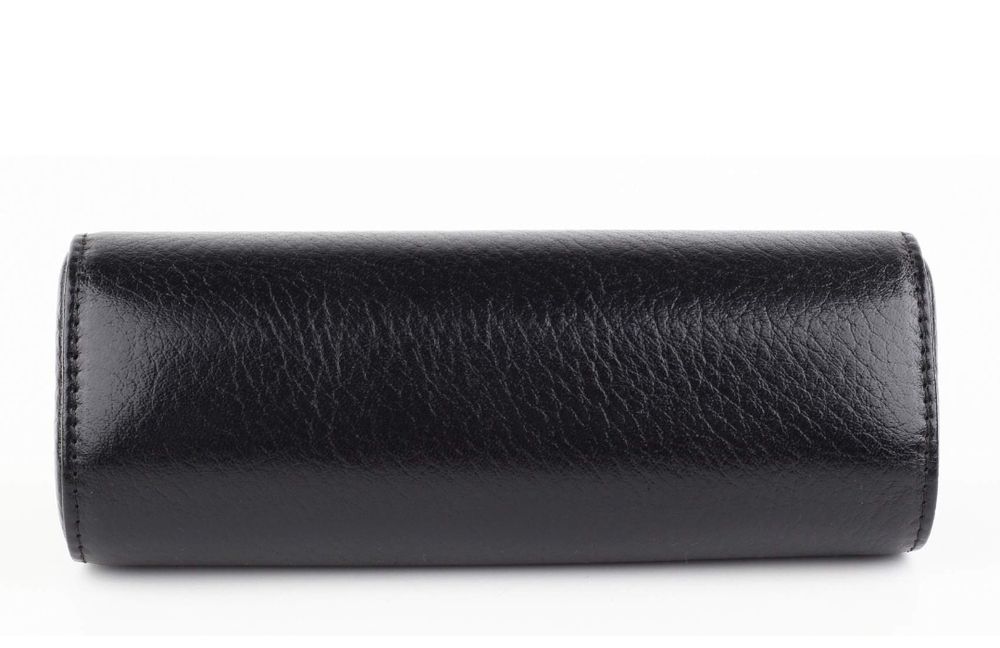 "Фирменный кожаный футляр для очков PETEK 1855 в подарочной коробке"