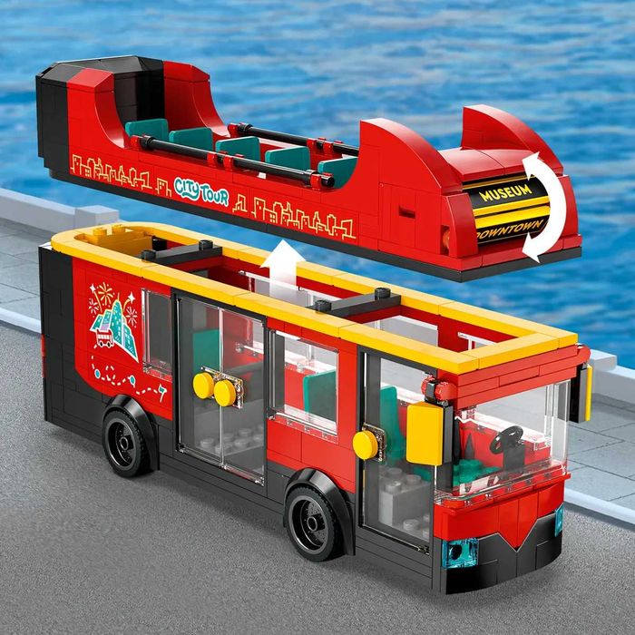Lego City 60407: Двухэтажный экскурсионный автобус