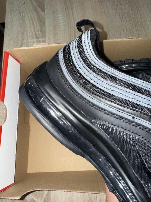 Маратонки Nike Air Max 97 “Triple Black” - размер 47.5, 48.5