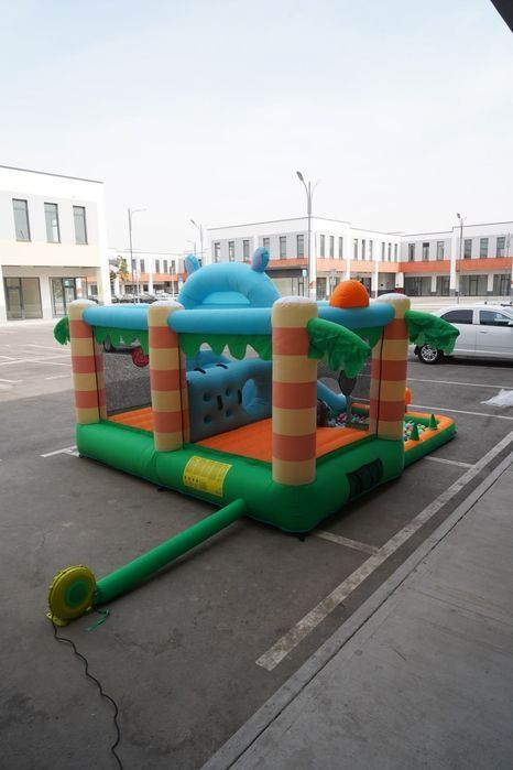 Надувной детский батут. Бесплатно доставка и установка