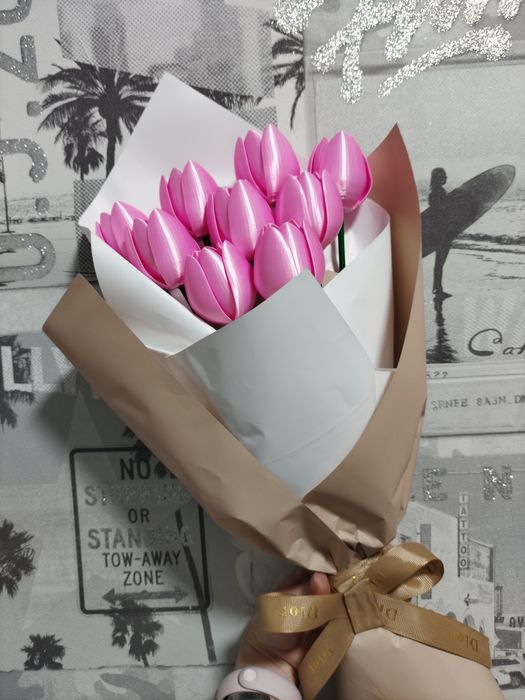 Букеты тюльпанов к 8 марта