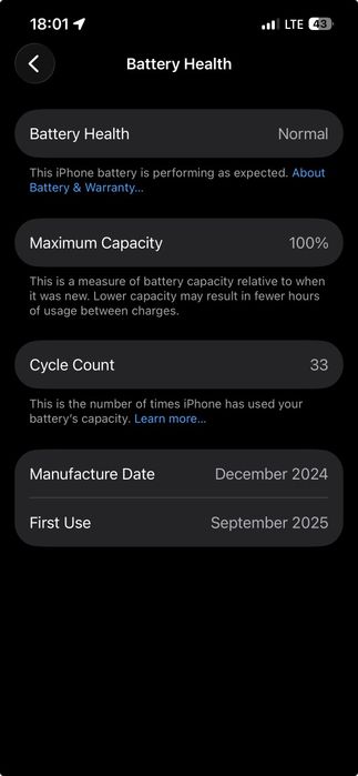 iPhone 16e 128 GB Black