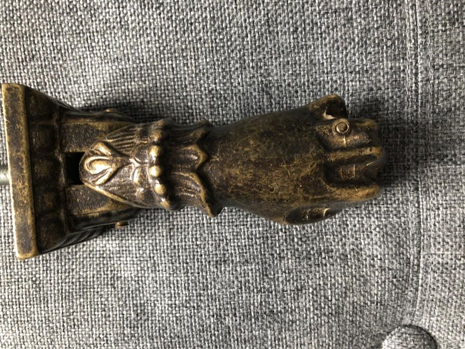 batator poarta metal usa poarta maner din bronz antic Giulio Giannini Florenta Italia
