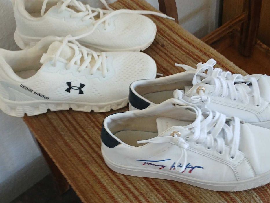 Маратонки Under Armour и Tommy Hilfiger