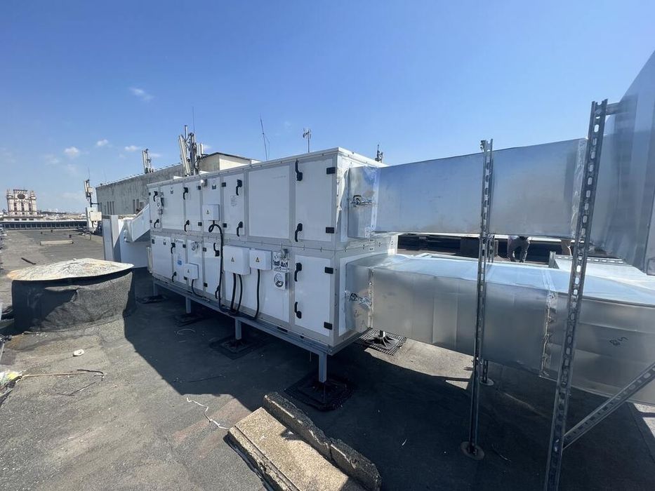 Установка вентиляционной системы