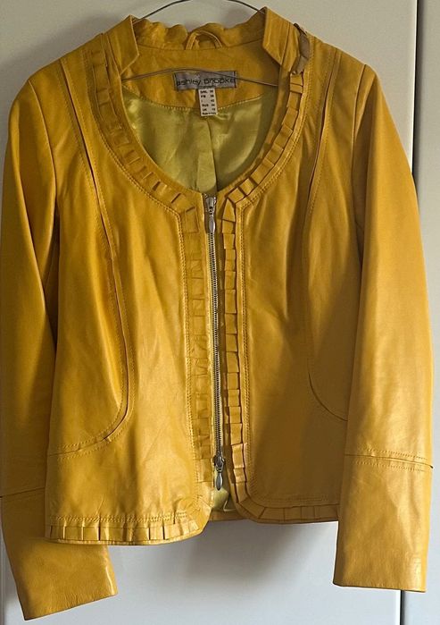 Geaca piele naturala moale