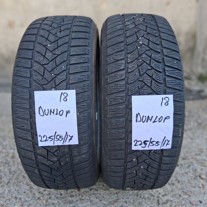 2×225/55/17M+S.DUNLOP.Stare excelenta.