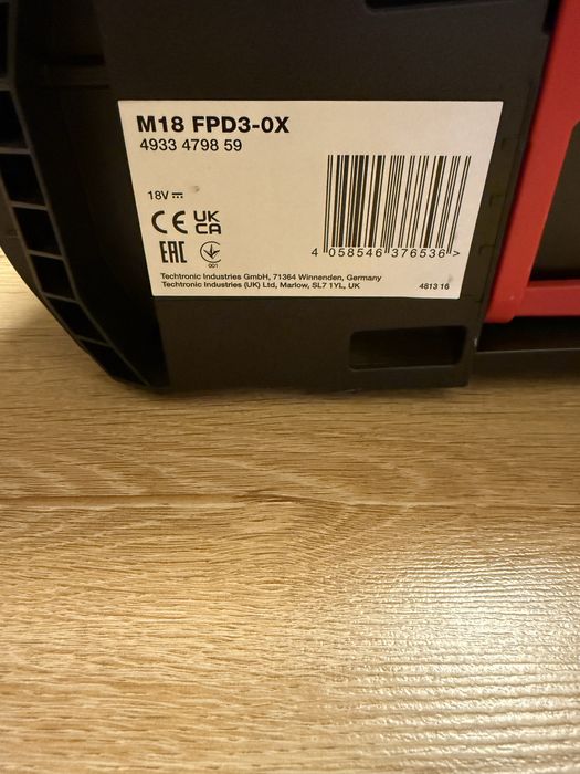 Mașină de găurit cu percuție, 158NM Milwaukee M18 FPD3-0X