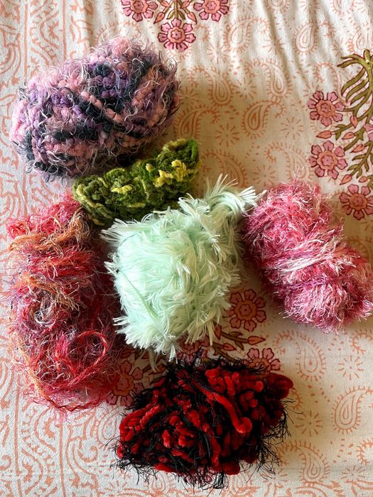 Шарени прежди акрил