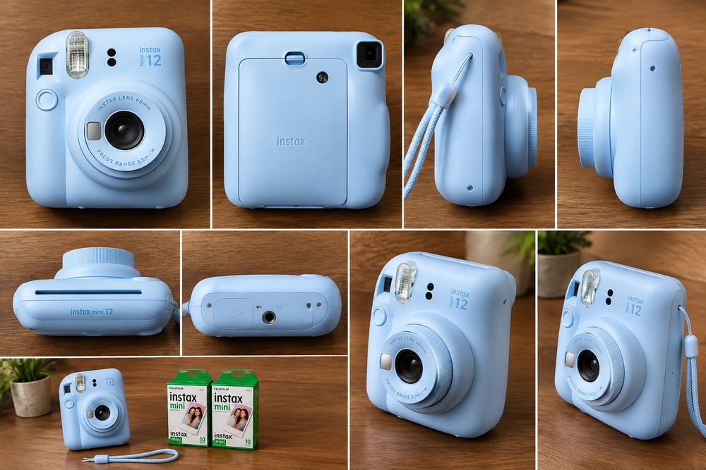 Фотоапарат instax 12 mini син