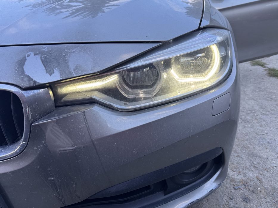Fata completa BMW Seria 3 F30 Facelift 2017 pachet Luxury, Faruri LED