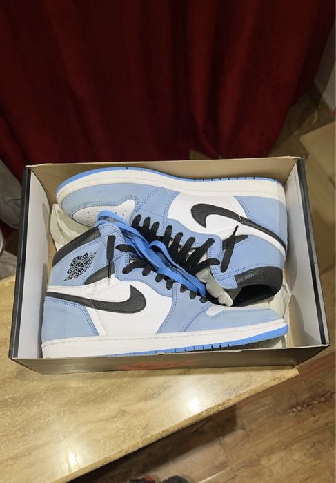 Jordan 1 High University Blue Originali cu Legit Check Marimea 45