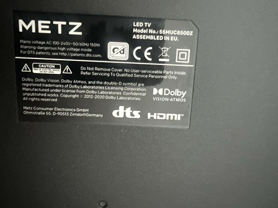 Телевизор  METZ 55MUC8500Z