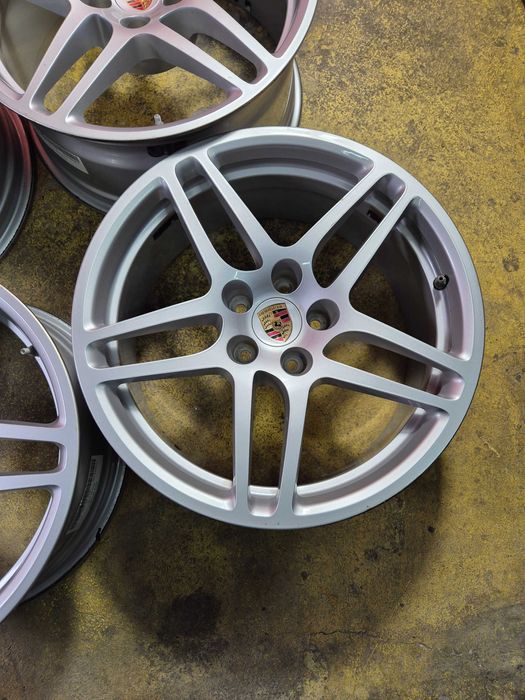 4 Jante Aliaj 5x112 18'' OEM Porsche Macan - CA NOI 2 Latimi + SENZORI