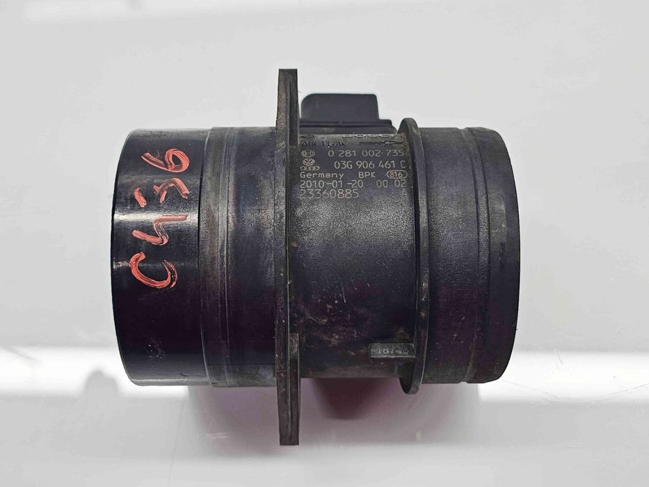 Debitmetru aer Volkswagen Golf 6 (5K1) GTD [Fabr 2009-2013] 03G906461C