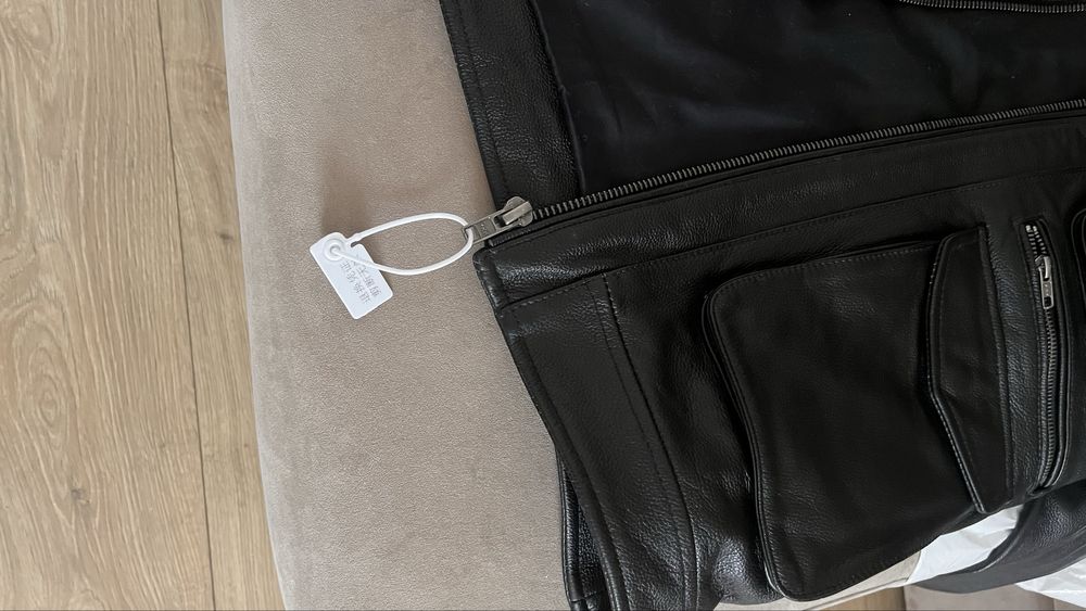 Кожанная куртка пилот