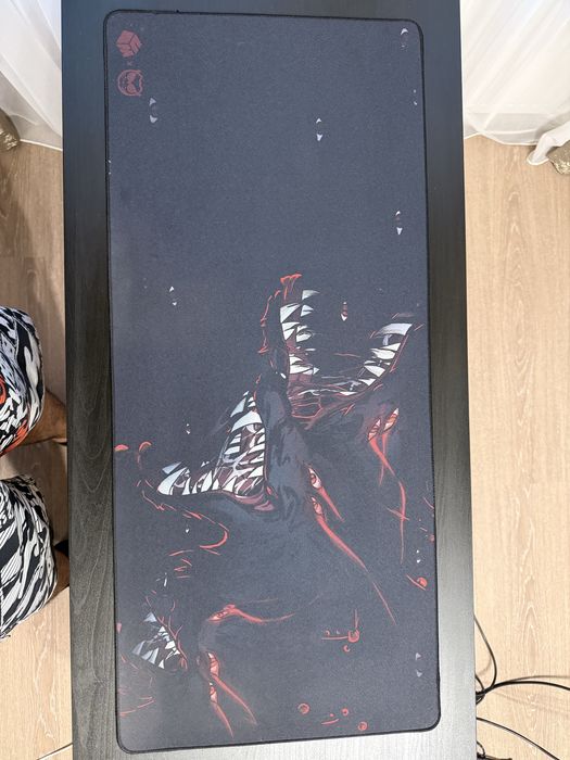 Игровой коврик для мыши CustomMade x By Owl Hellhound XL 900х400 мм