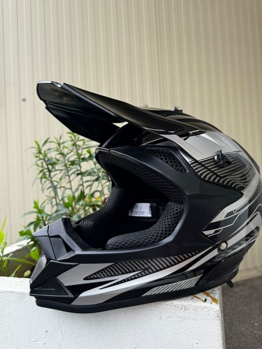 Cască Moto Cross / Enduro / ATV – Nouă – Design Sport negru