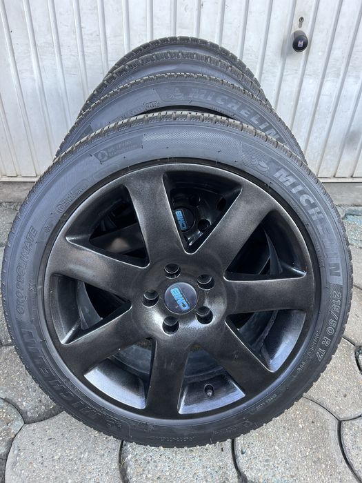 Jante aliaj 5x108mm, anvelope 215/50 R17 Ford Focus, Volvo, Peugeot