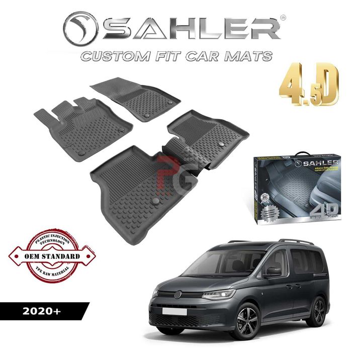 Гумени стелки за VW Caddy / КАДИ / 2021+