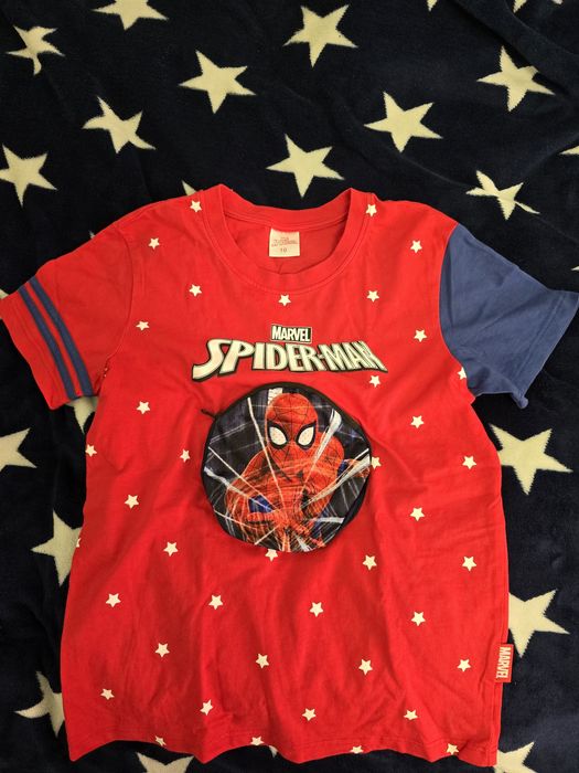 Tricou spiderman cu buzunar cu fermoar, 10 ani