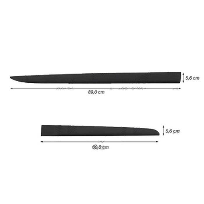 Ornament lateral complet Opel Mokka X, 09.20; Mokka, 12.2016, Suzuki Baleno, 06.20, Mazda 2 (DJ), 07.20; 3 (BM), 06.2017; CX-3 (DK), 01.20; CX-5 (KE), 03.2017; Mitsubishi Space Star, 07.20, Dreapta, negru