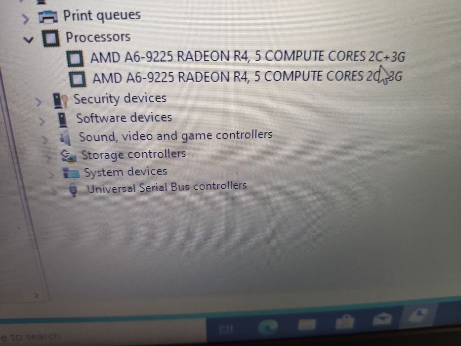 Lenovo AMD A6 laptop