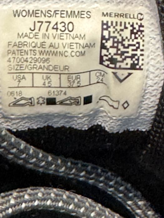 Туристически обувки MERRELL GORE-TEX VIBRAM .Номер 37.5