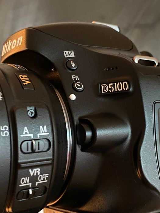Nikon D5100 AF-S 18-55mm G-ED-DX-VR-TOP-Nice-DSLR-Pro-Focus -Digital -FUN
