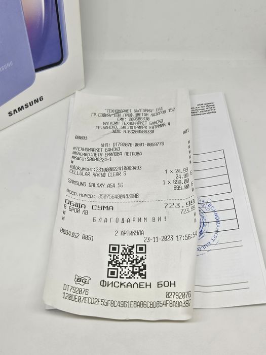 Samsung Galaxy A54 5G 128gb/8ram Violet