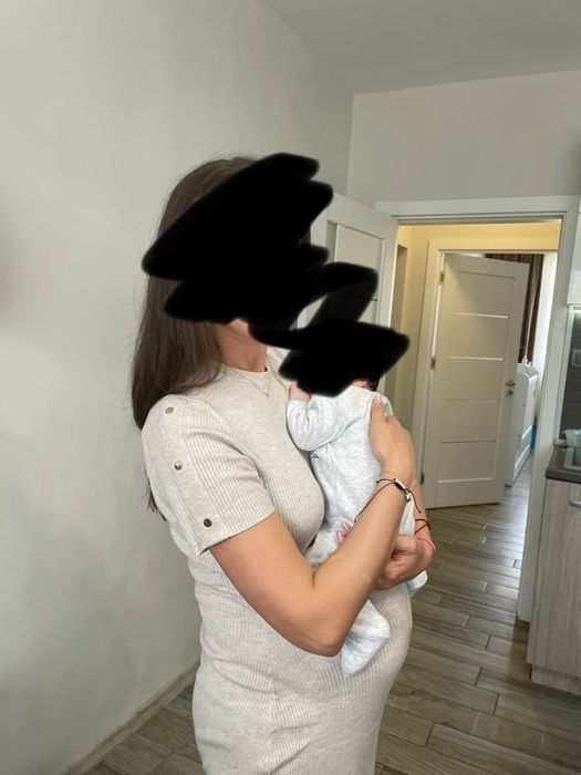 Рокля Mohito 34 бежаво