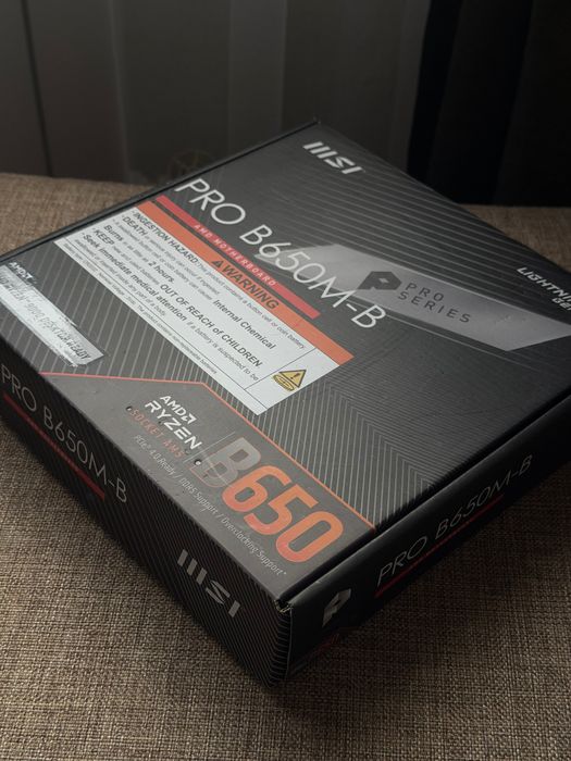 Продам материнскую плату MSI PRO B650M-B