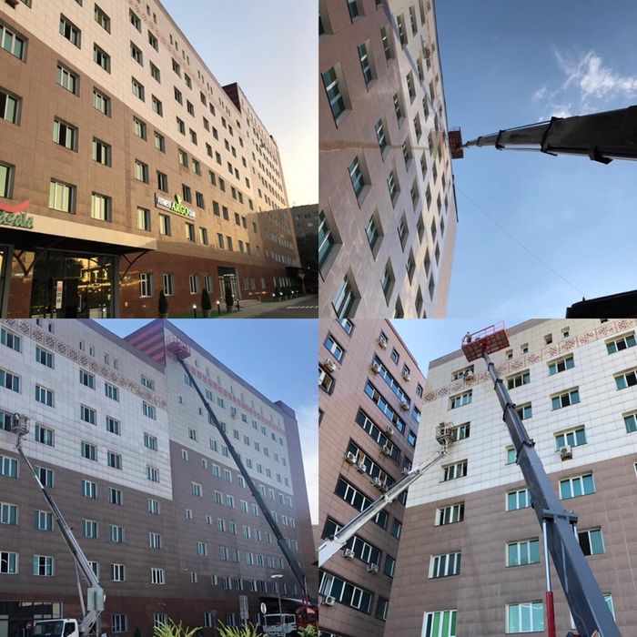 Мойка фасада Алматы