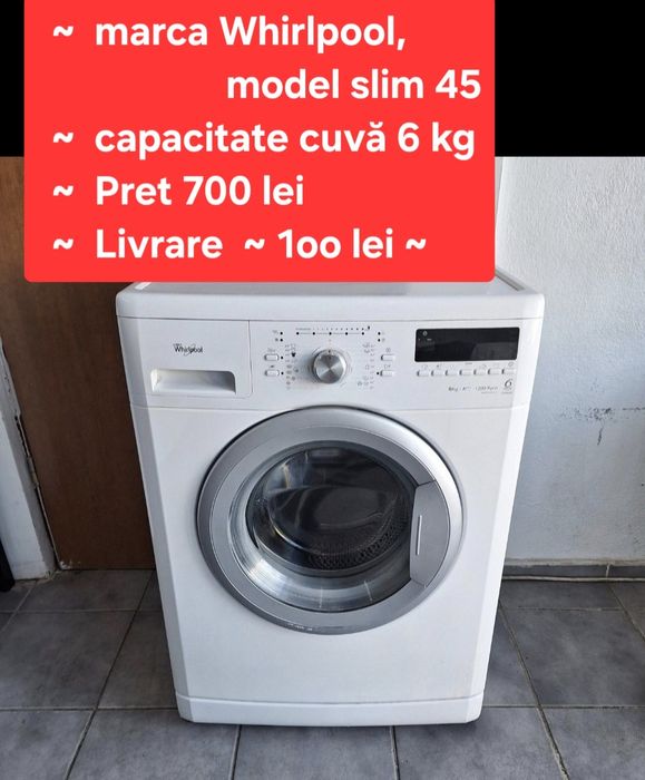 Masini de spalat rufe automate import Germania  wasv 50120