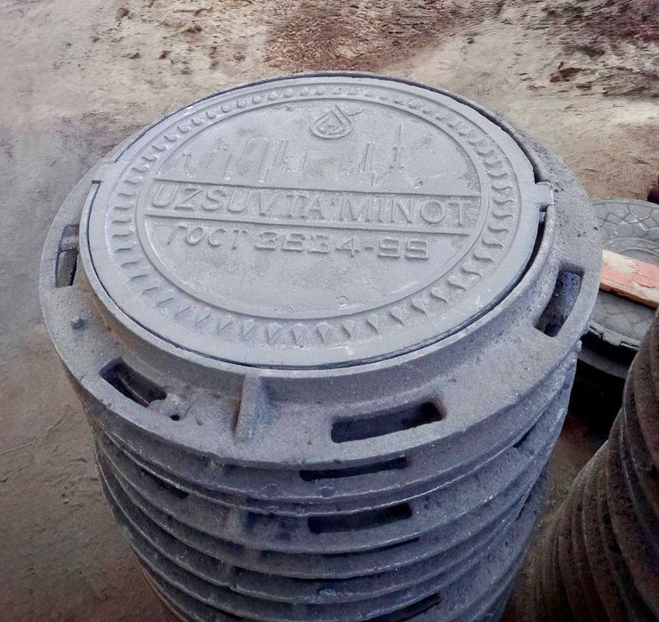 Lyuk Chugunniy Polimerniy Betonniy /Luk/ Kalodes - 35kg...125kg Арзон