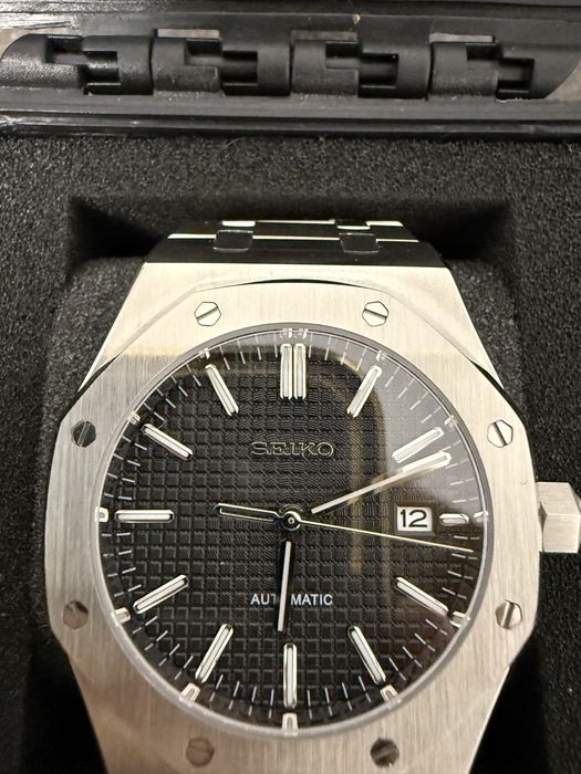Seiko automatic royal oak mod