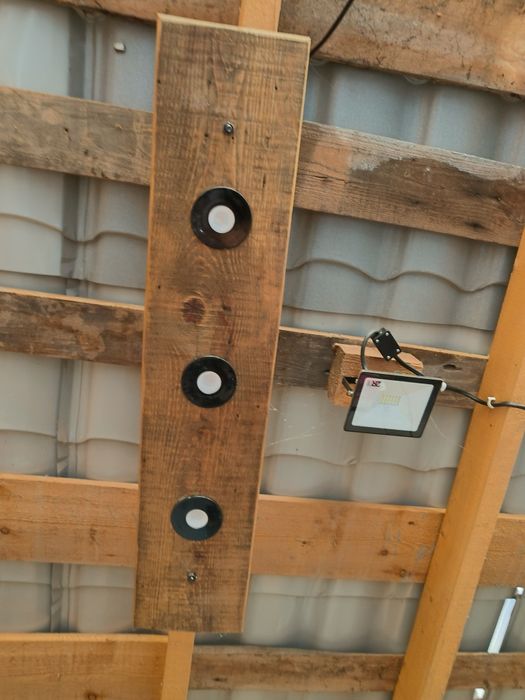 Дървен полилей !!!