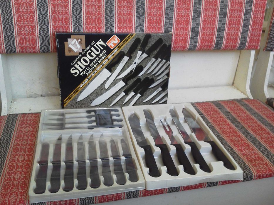 Friteuza cu Aer Cald-ADLER-AD6312 si Set 17 Cutite SHOGUN.