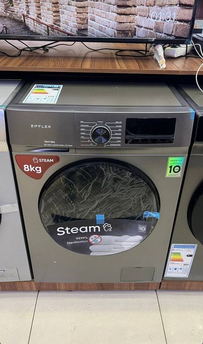 Kir yuvish mashinasi ziffler 8 kg invertor supper skidka