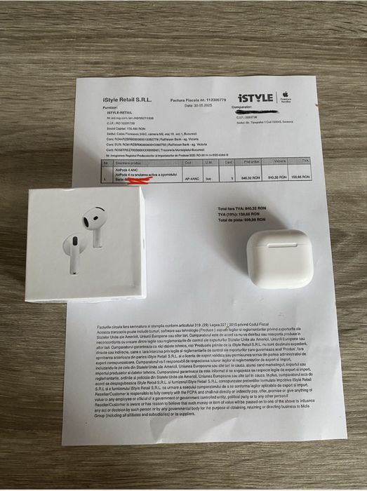 AirPods 4 ANC suprimarea  zgomotului